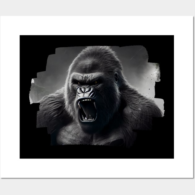 king kong Wall Art by Pixy Official